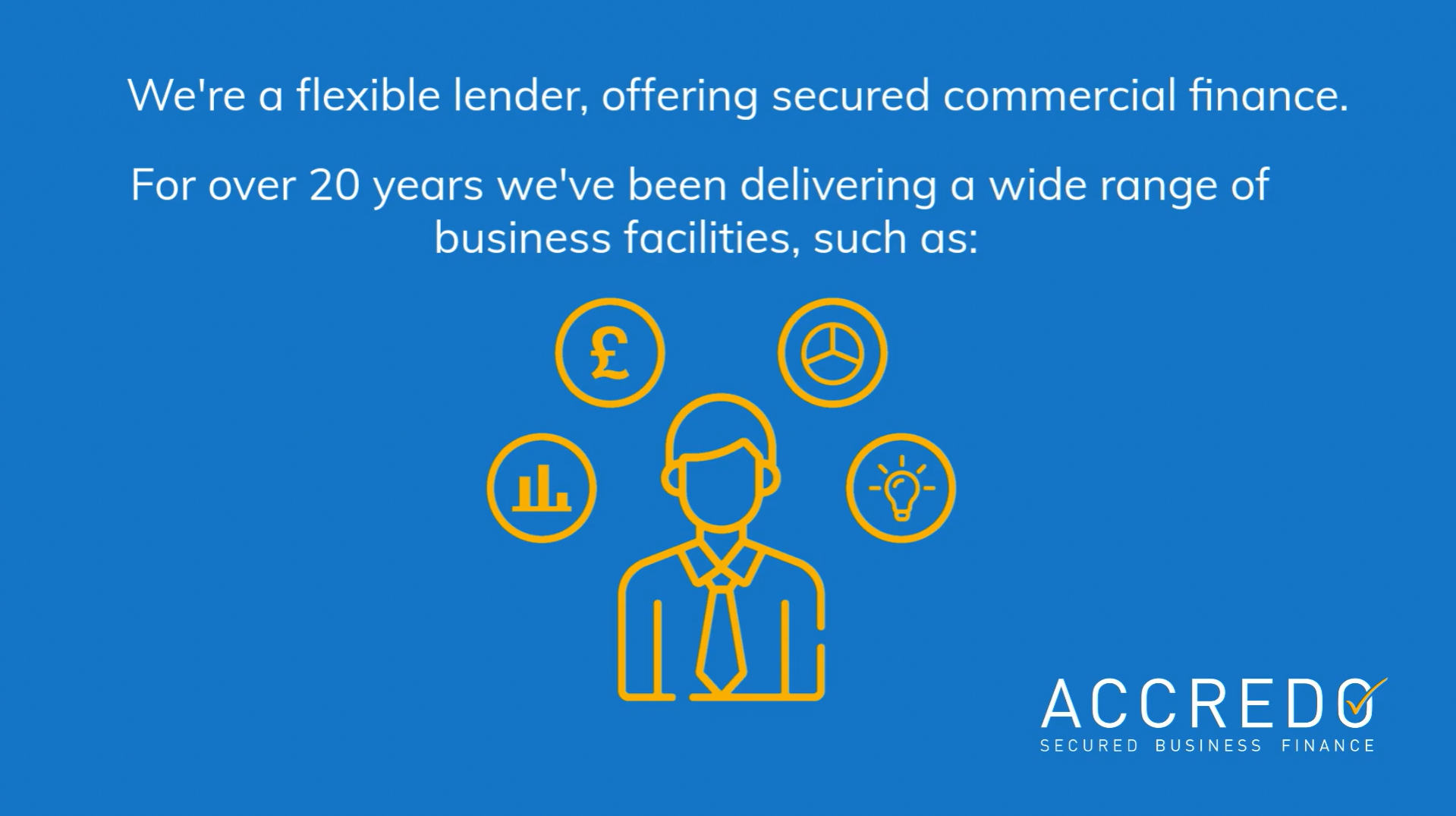 Accredo What we offer Accredo Secured Business Finance