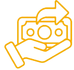 use of funds icon yellow - Accredo